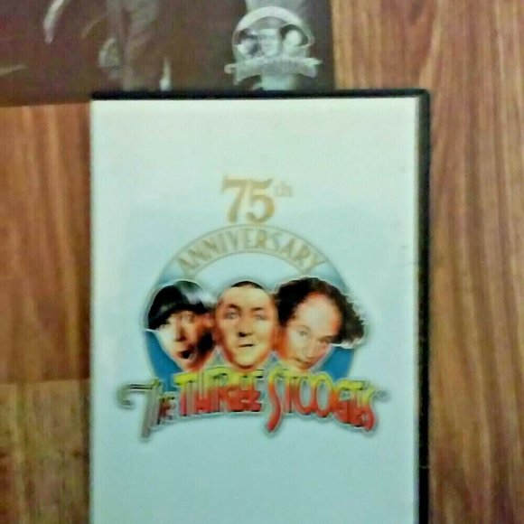 The Three Stooges 75th Anniv.Collector’s Edition DVD 2004 Case, Sleeve, Pictures - Picture 2 of 4